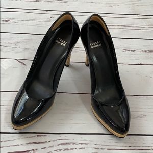 Stuart Weitzman Black Patent Leather heels